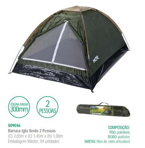 Imagem do produto Mor Barraca de Camping IGLU 2 Pessoas
