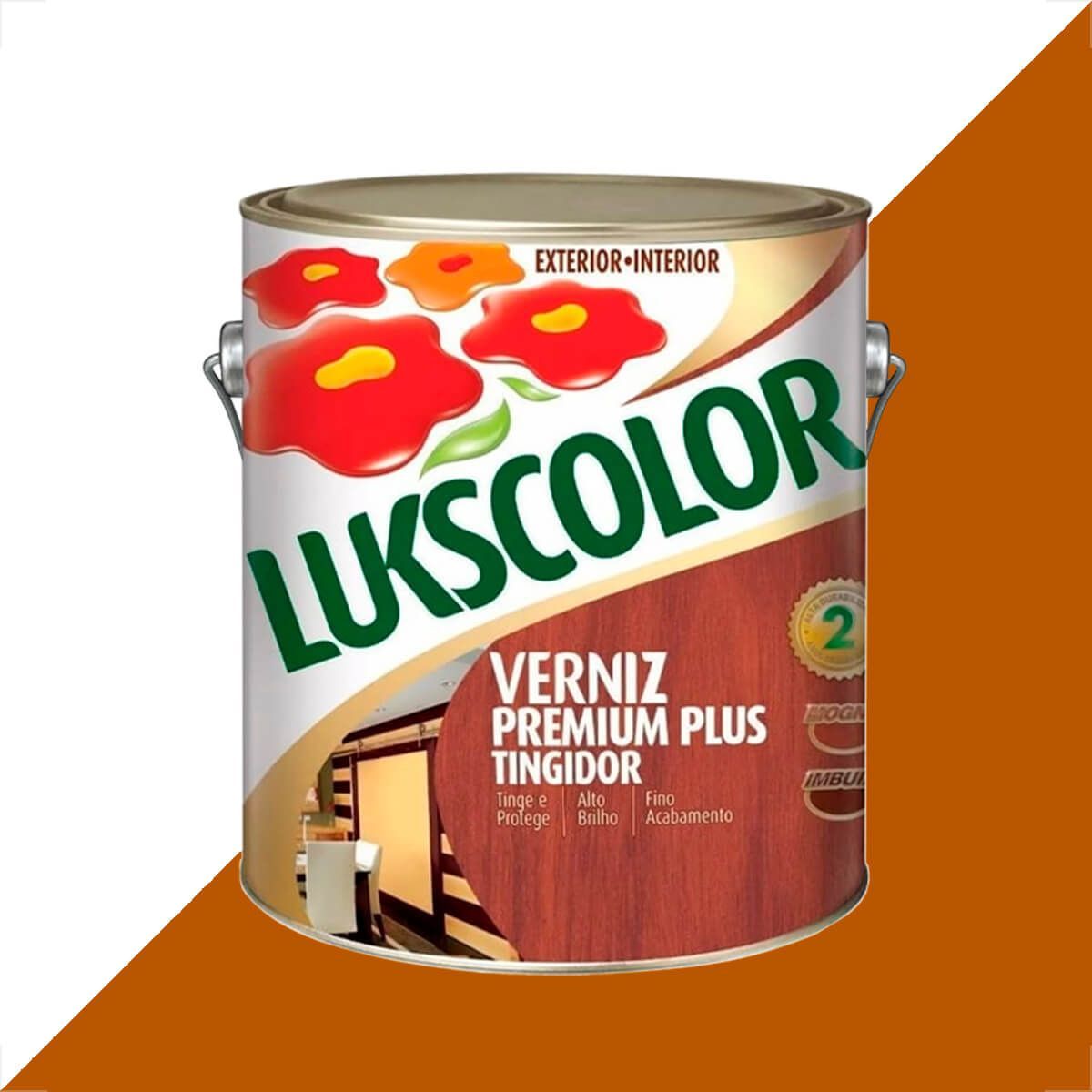 Imagem do produto Lukscolor Verniz Premium Restaurador Plus Imbuia 3,6L