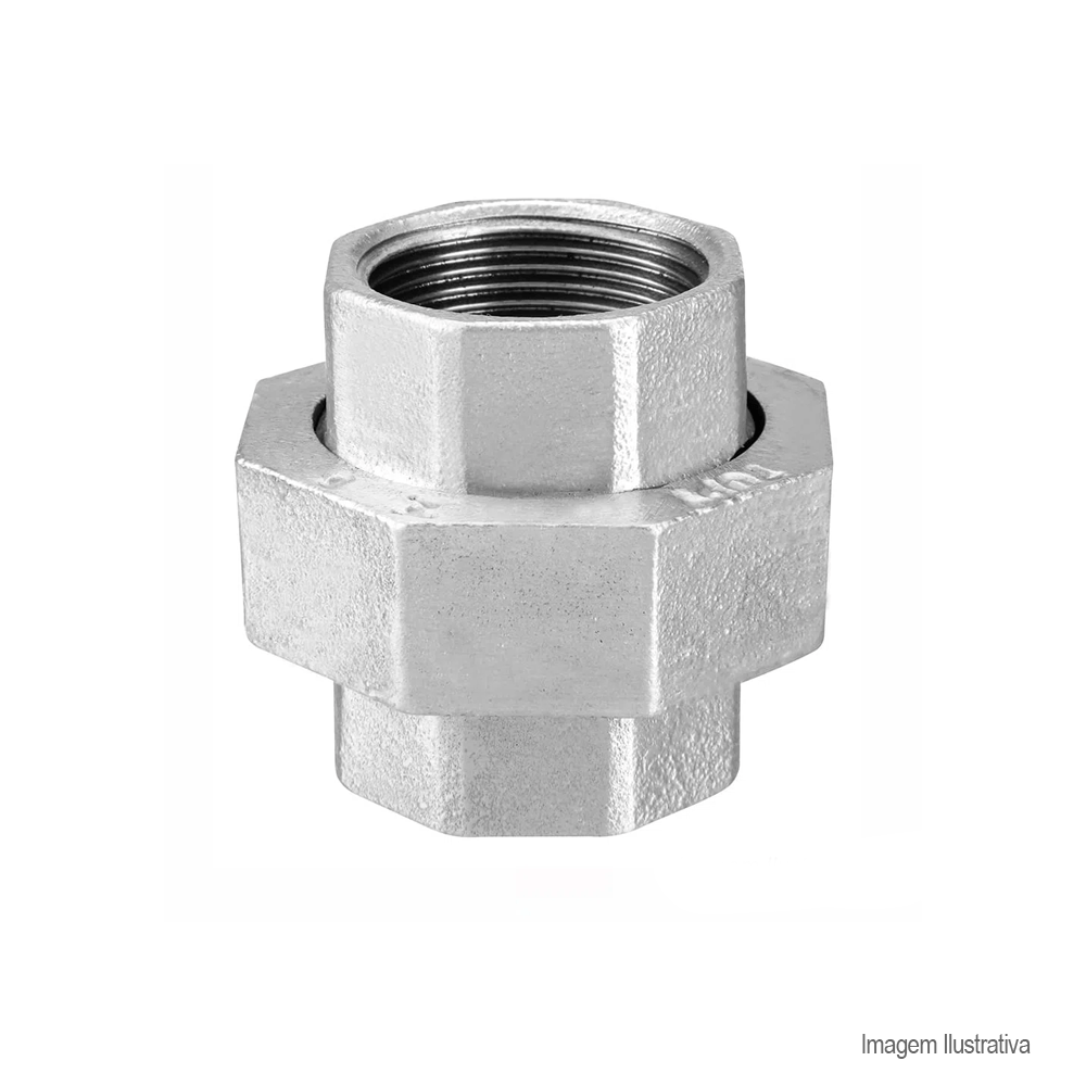 Imagem do produto Remadi União Galvanizada com Assento de Bronze 2.1/2"