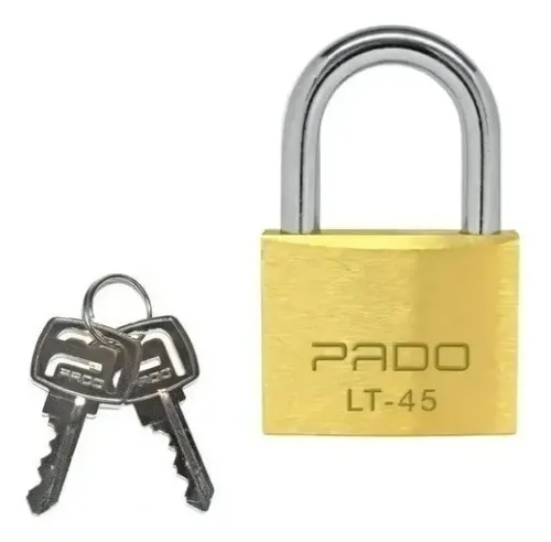 Imagem do produto Pado Cadeado LT-45mm Latão Maciço