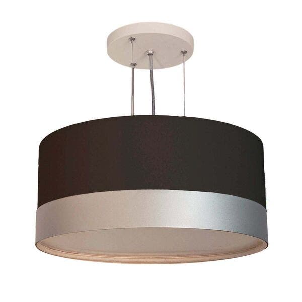 Imagem do produto Rioprelustres Pendente 40cm Preto/Prata