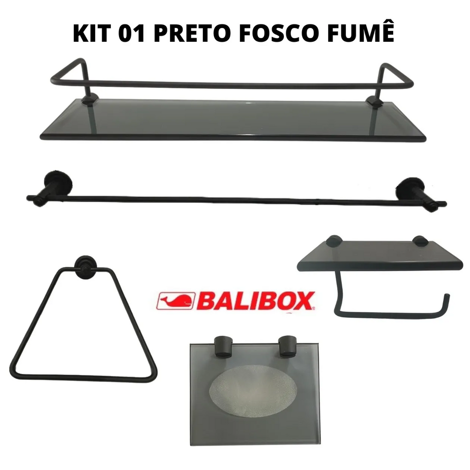 Imagem do produto Balibox Kit de Acessórios Luxo 5 Peças