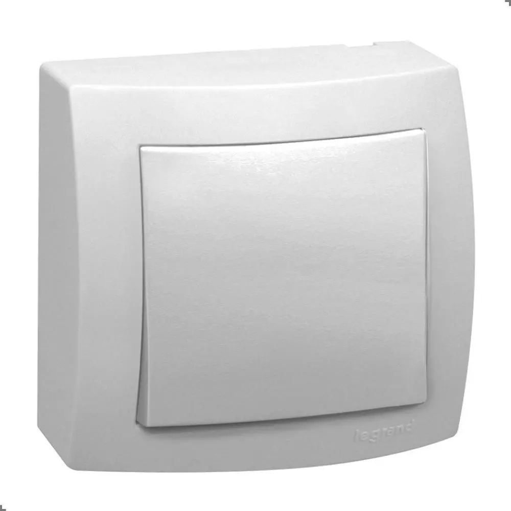 Imagem do produto Pial Legrand Sistema Interruptor 1 Tecla Paralelo de Sobrepor Branco
