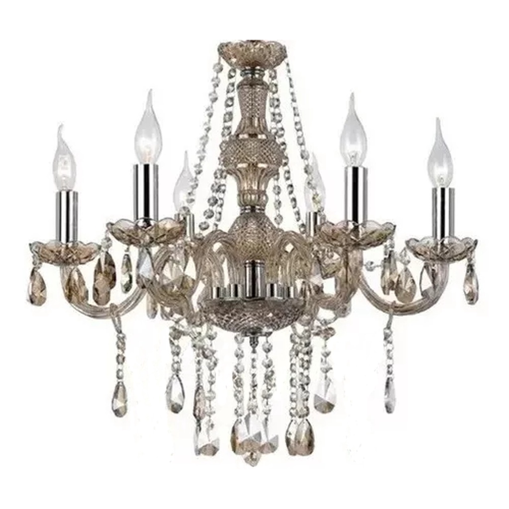 Imagem do produto Hevvy Lustre Cristal 5673/H12+6 Champagne