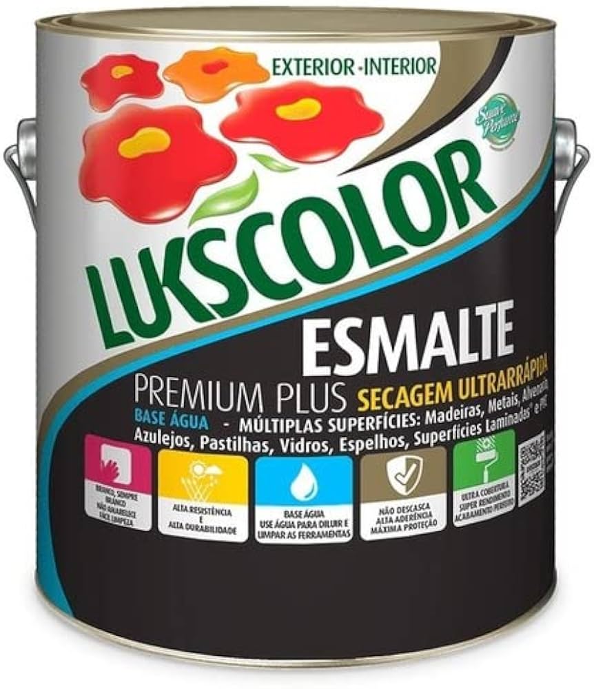 Imagem do produto Lukscolor Esmalte Sintético Premium Tabaco 3,6 Litros