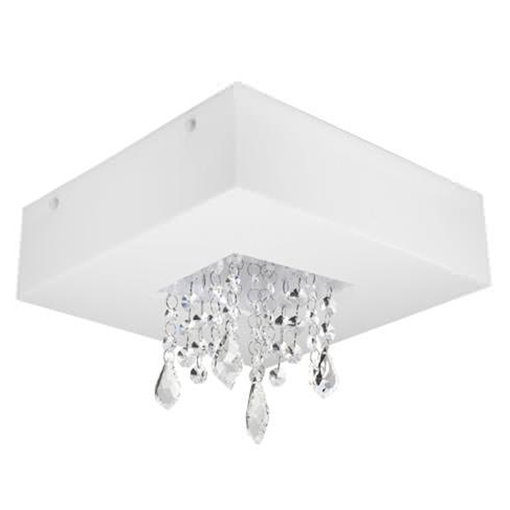 Imagem do produto Rioprelustres Plafon Acrílico Leitoso 50cm Branco