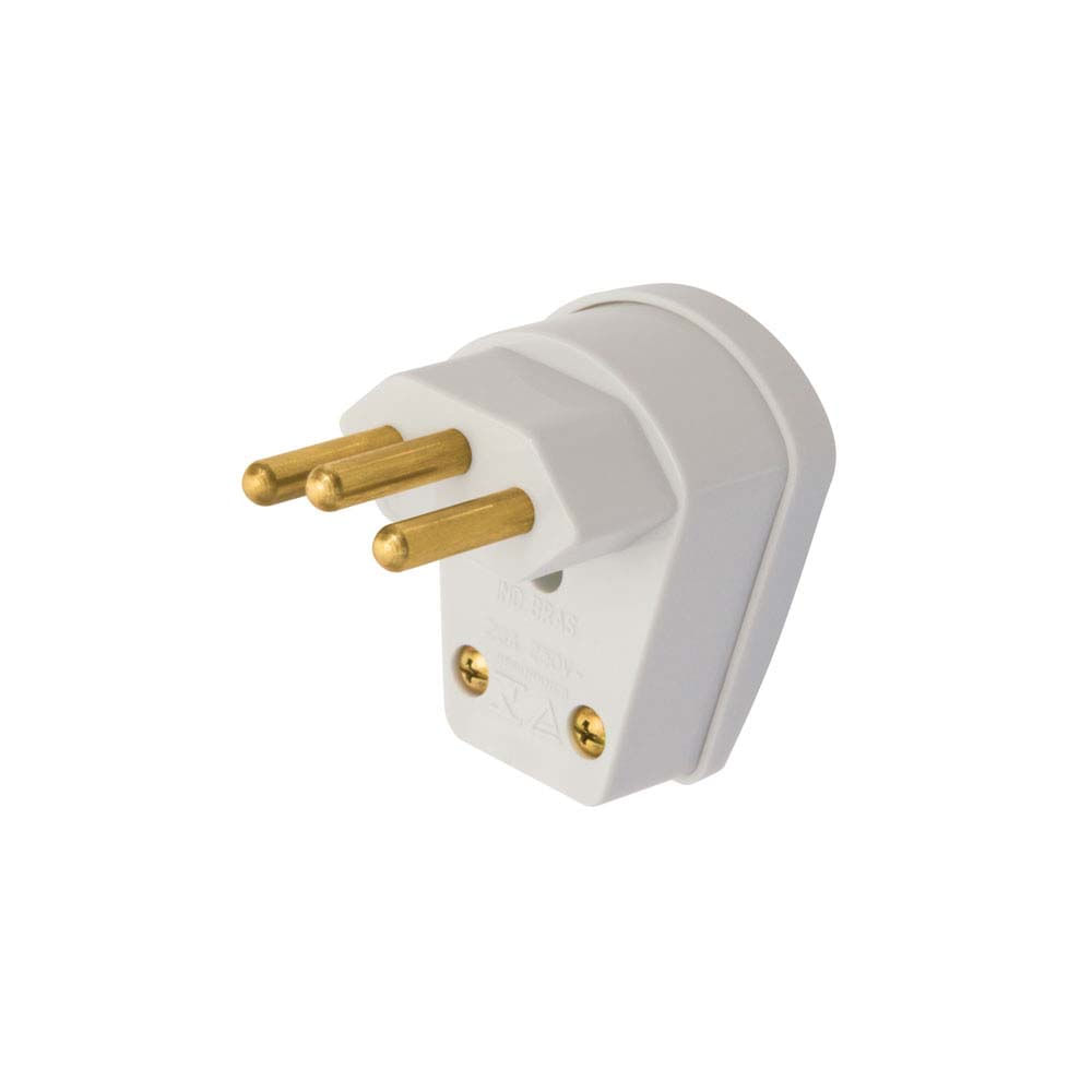 Imagem do produto Fame Pino Macho Tripolar 2P+T Cinza 1482 20A PB