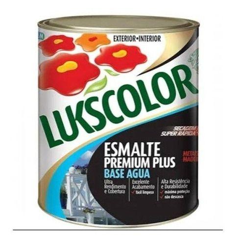 Imagem do produto Lukscolor Esmalte Base Água Brilhante Branco 3,6L