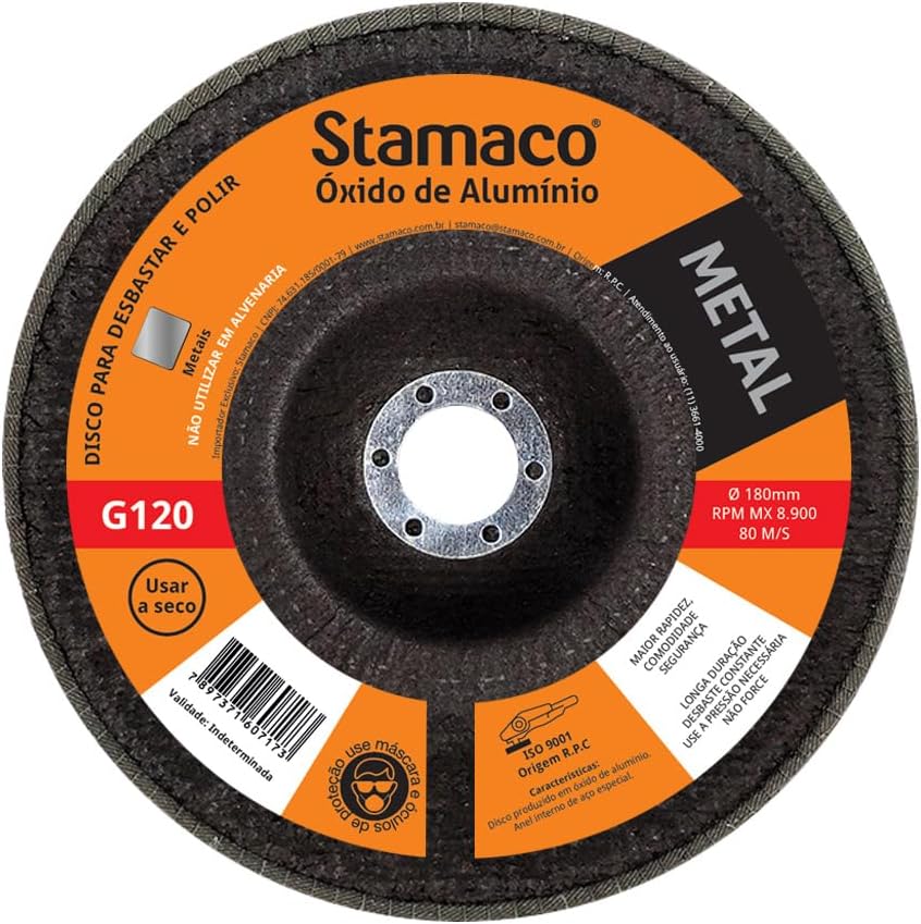 Imagem do produto Stamaco Disco Flap para Metal 178/G120