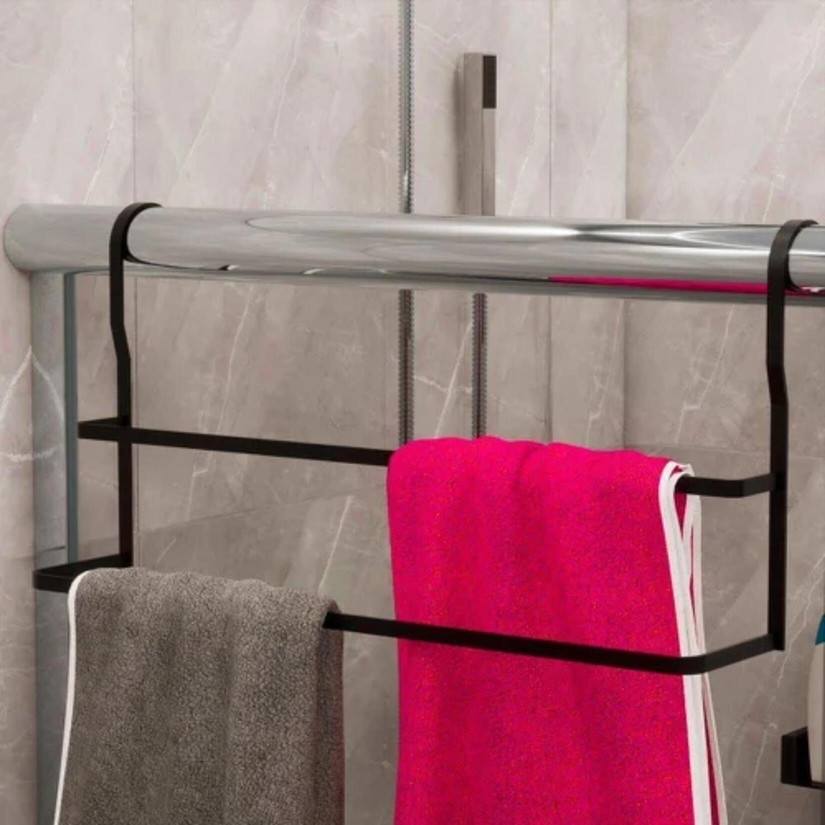 Imagem do produto Balibox Porta Toalha Preto Fosco 228
