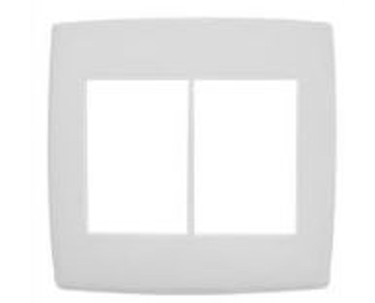 Imagem do produto Pial Plus Legrand Placa 4x4 com 6 Postos (3+3) Branca 618516