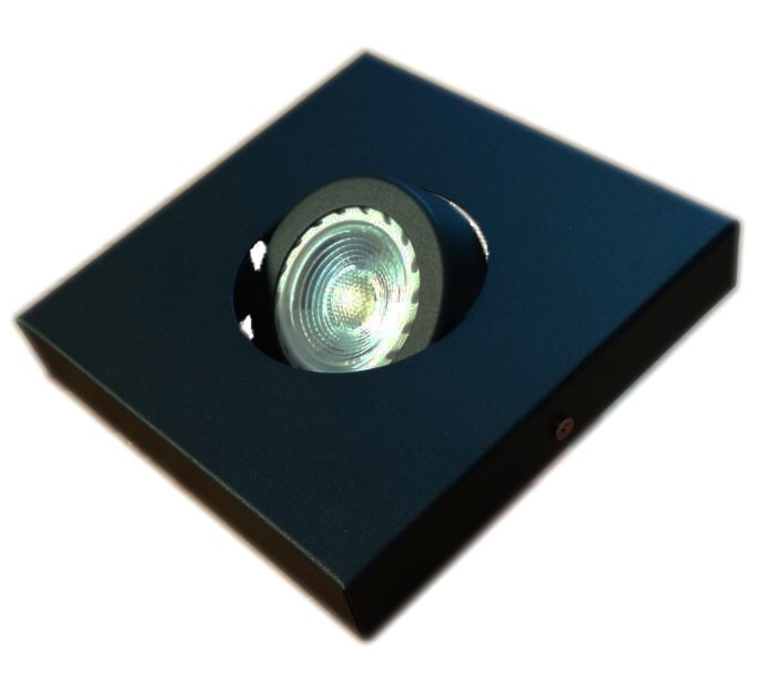 Imagem do produto Acend Plafon de Embutir Orus GU10 Preto 01298