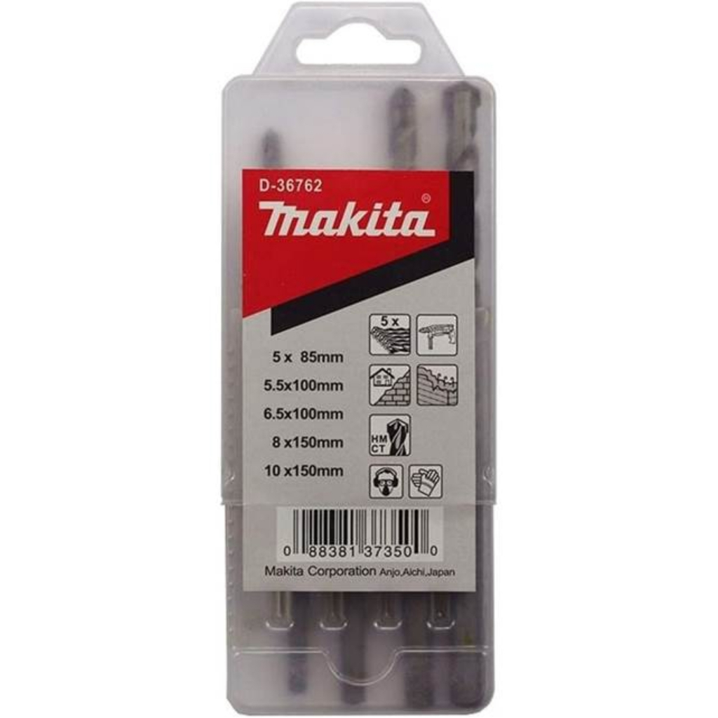 Imagem do produto Makita Kit de Brocas Widea 5 a 10 mm D-36762