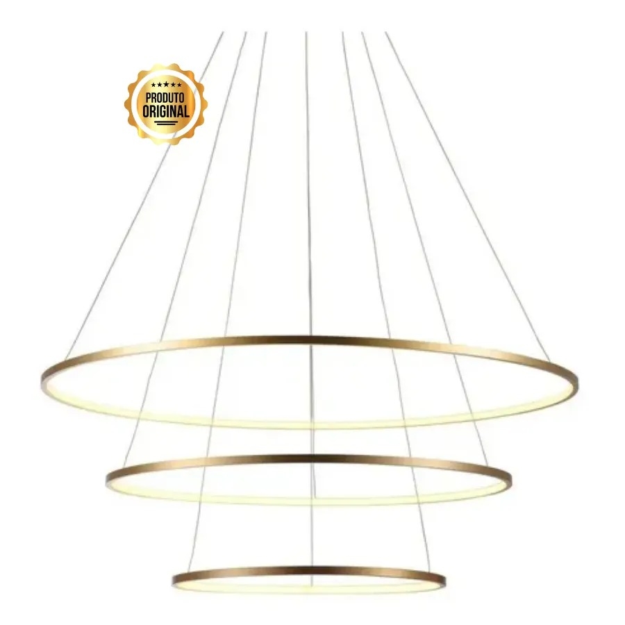 Imagem do produto Sindora Pendente 40 x 60 x 80 cm 90W 3000K DR-FC DCD015002
