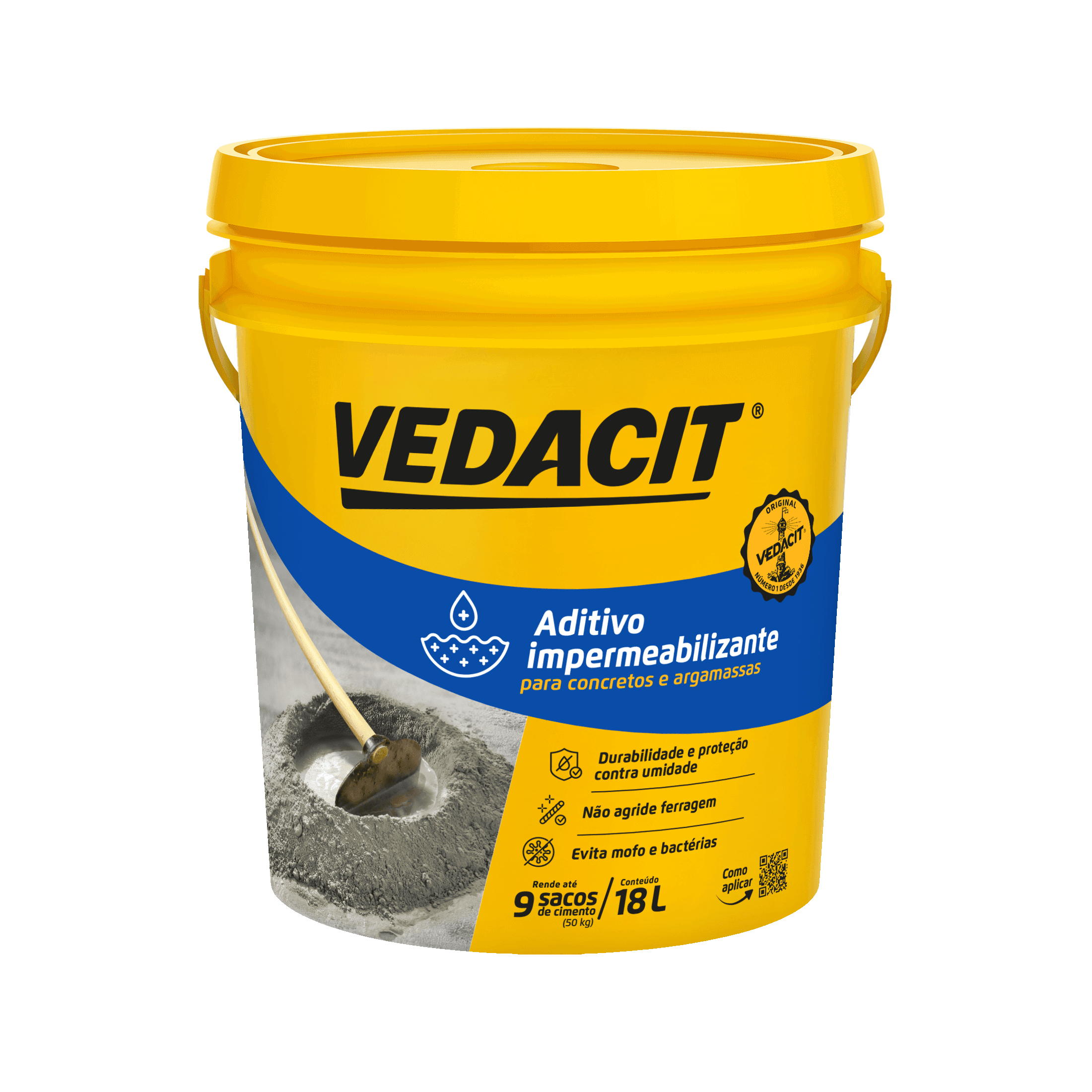 Imagem do produto Vedacit Impermeabilizante Vedacit Balde 18kg