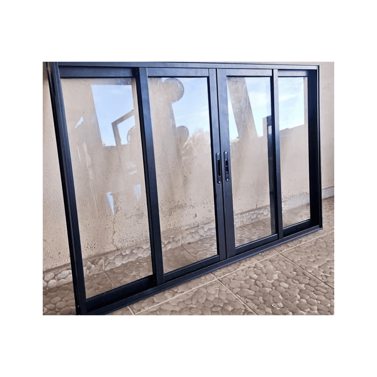 Imagem do produto Atlantica Vitrô 4F Fortline sem Grade 1000 x 1500 Preto 81113