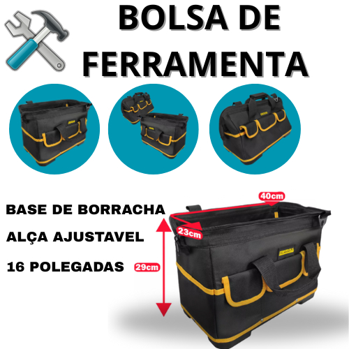 Imagem do produto Guepar Bolsa com Base de Borracha 16" G2