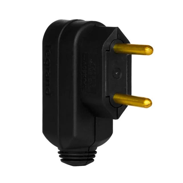 Imagem do produto Pial Legrand Plugue Macho Reto 2P 10A Preto 615910