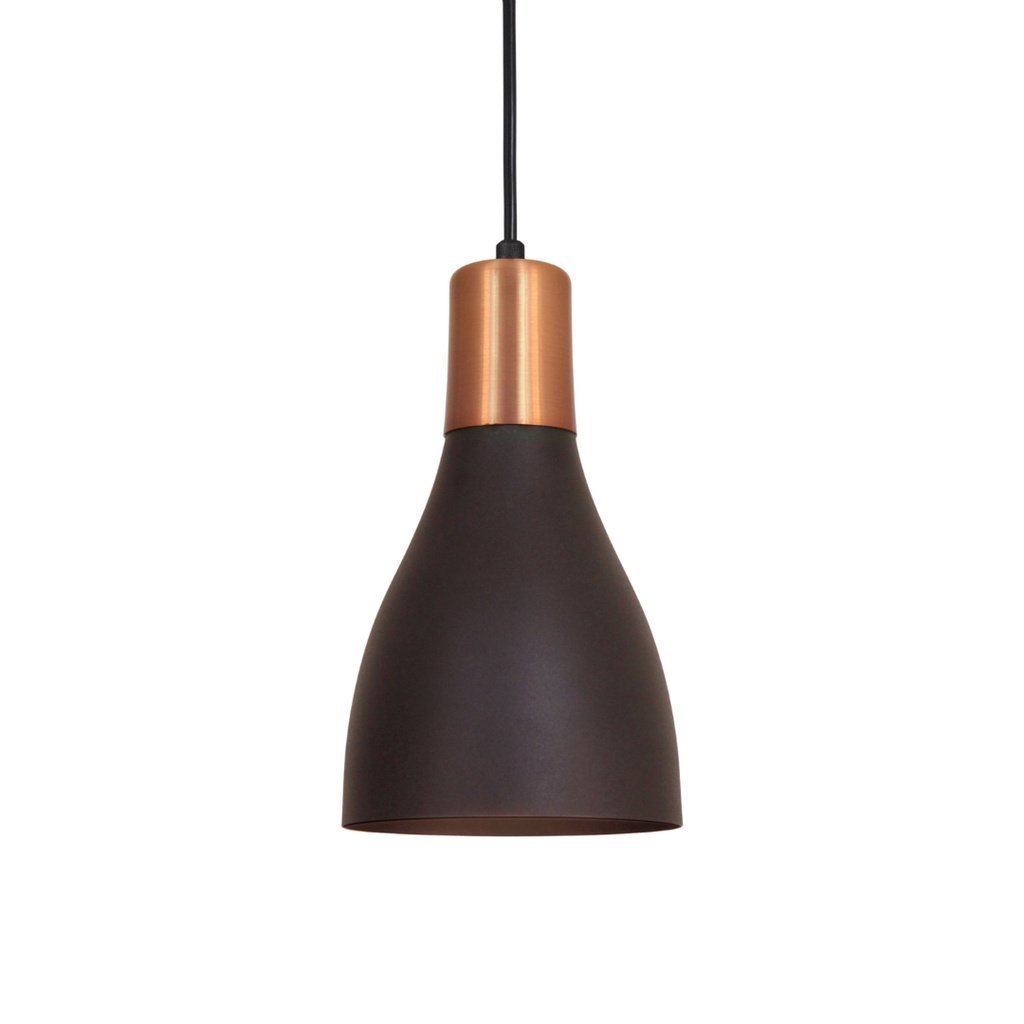 Imagem do produto Antonylux Pendente Rio 4052 Marrom Texturizado/Cobre
