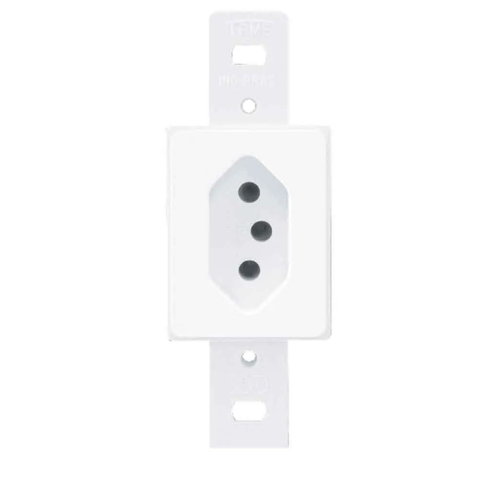 Imagem do produto Fame Conjunto Blanc sem Placa Tomada 2P+T 1335 10A PB
