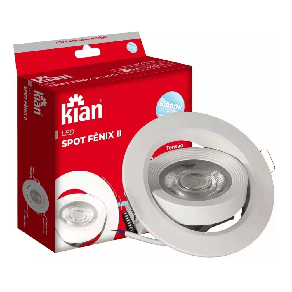 Imagem do produto Delis Spot Led Redondo 05W 6000K