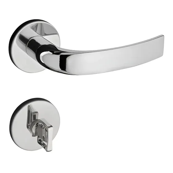 Imagem do produto Pado Fechadura Copa 962-80 Roseta Redonda Banheiro Cromada