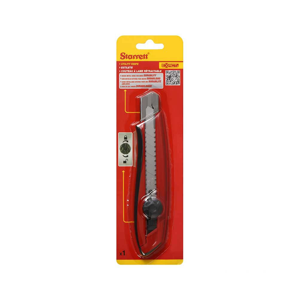 Imagem do produto Starret Estilete 18 mm Vermelho com Trava KUX030-S