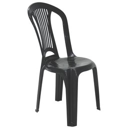 Imagem do produto Cadeira Bistrô  Atlântida em Polipropileno Preta TRAMONTINA-92013009