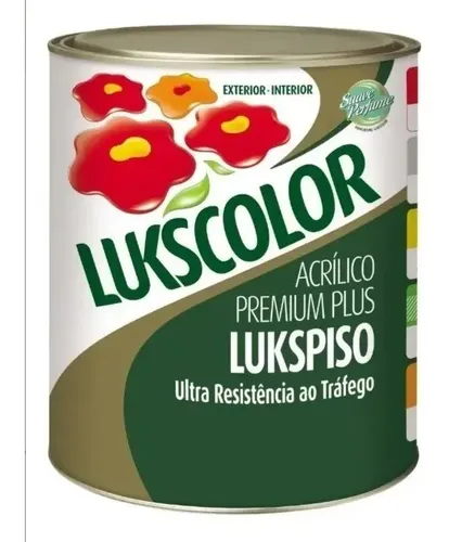 Imagem do produto Lukscolor Tinta para Piso Lukspiso Branco 900ml