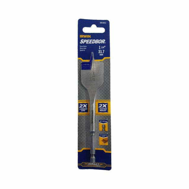 Imagem do produto Irwin Broca Chata para Madeira Blue Groove 1.1/4 Pol 31,8mm