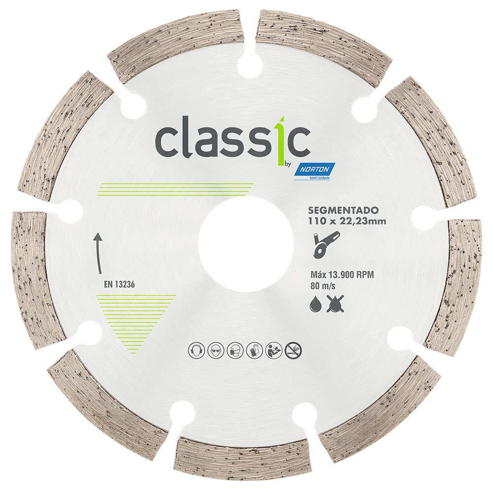 Imagem do produto Norton Disco Segmentado Clipper 110 x 22,23