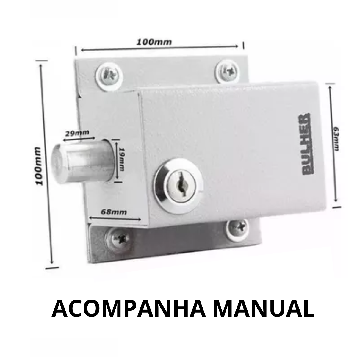 Imagem do produto Intelbras Trava de Portão Bulher 110V
