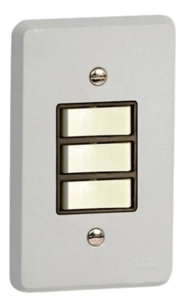 Imagem do produto Pial Legrand Conjunto Completo 1 Interruptor Simples e 2 Interruptores Paralelos com Placa 4x2 Silentoque Cinza