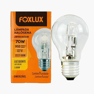 Imagem do produto Lâmpada Halógena Clássica Foxlux 100W 127V