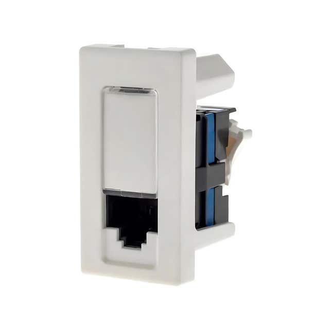 Imagem do produto Pial Plus Legrand Módulo de Tomada de Informática RJ45 Cat6 Branco 615045BC