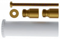 Imagem do produto Blukit Prolongador para Registro ou Válvula ABS DECA 20MM