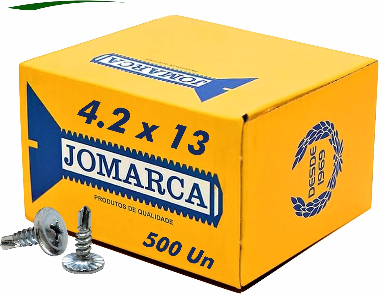 Imagem do produto Belenus Parafuso Drywall Autobrocante com Serrilha 4.2 x 13 100 Peças