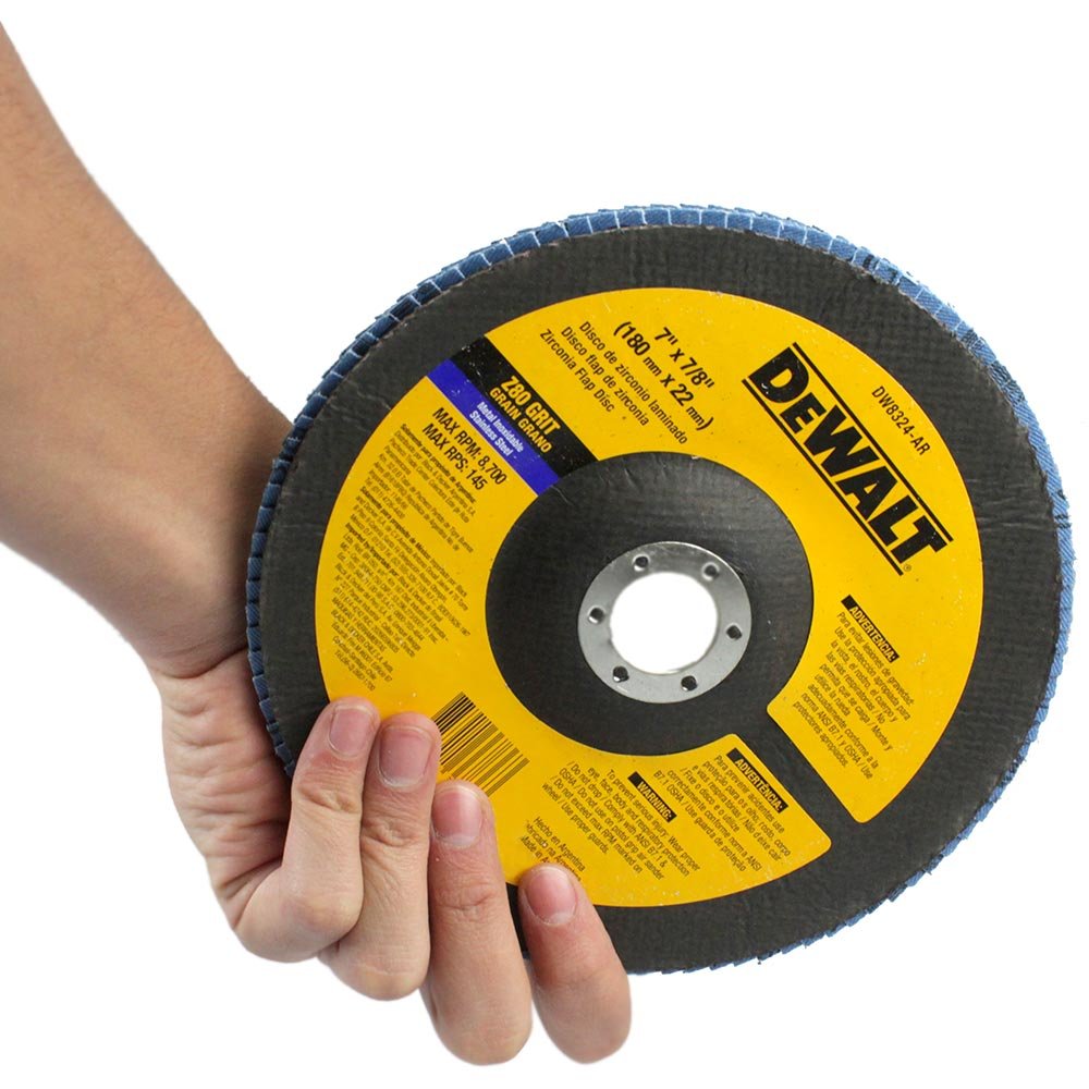 Imagem do produto Black Decker Disco Flap DeWalt Grão 80 7" x 7/8"