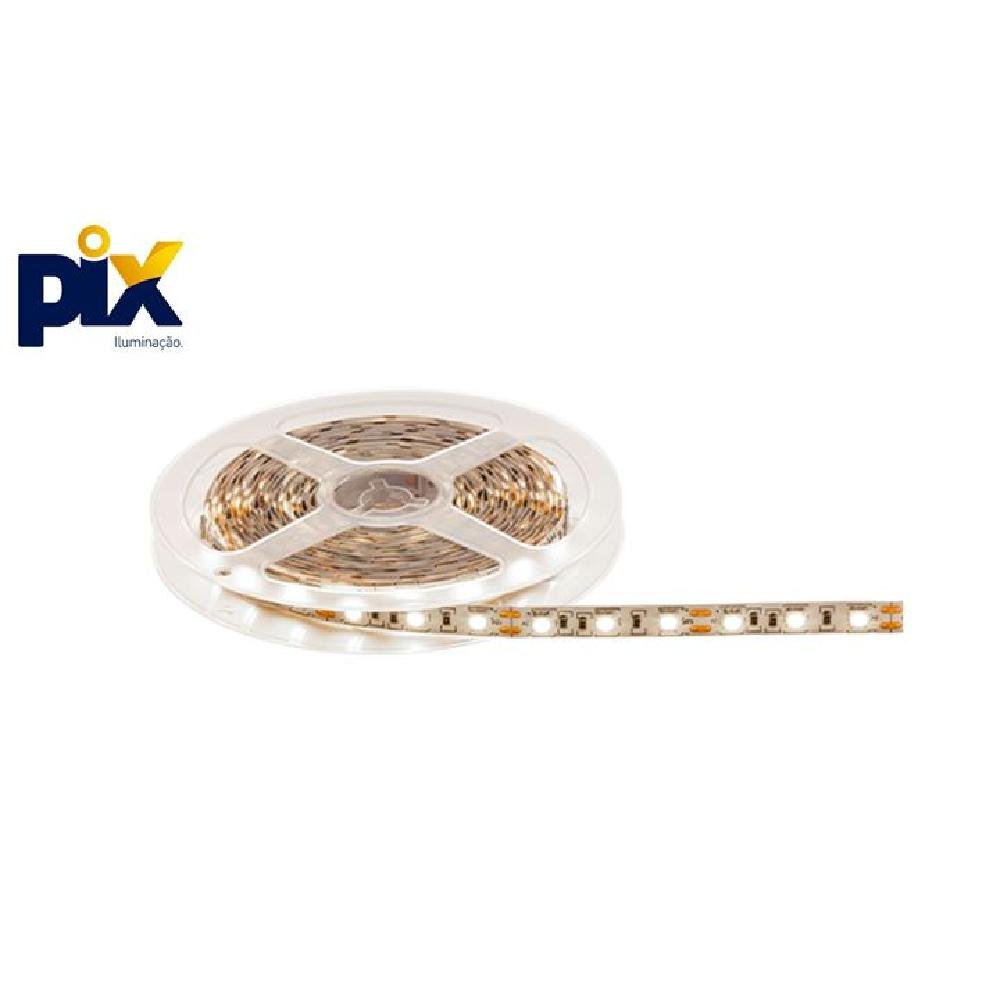 Imagem do produto Pix Fita de LED 5W 12V 3000K IP65 2835 5M