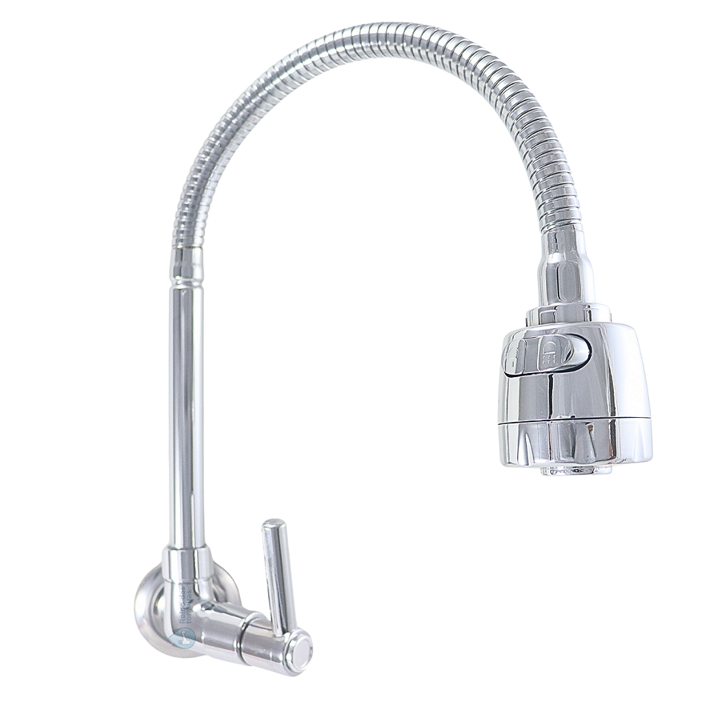 Imagem do produto Ribeiro Metais Torneira de Cozinha de Parede Gourmet Rouse Cromada C51