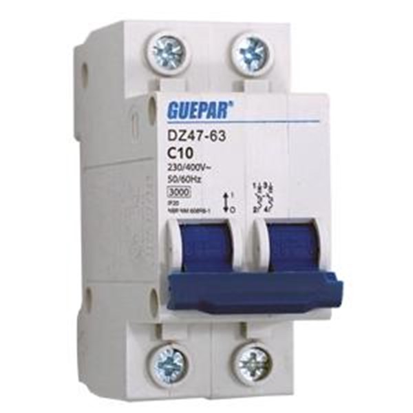 Imagem do produto Guepar Disjuntor DIN Bipolar 40A