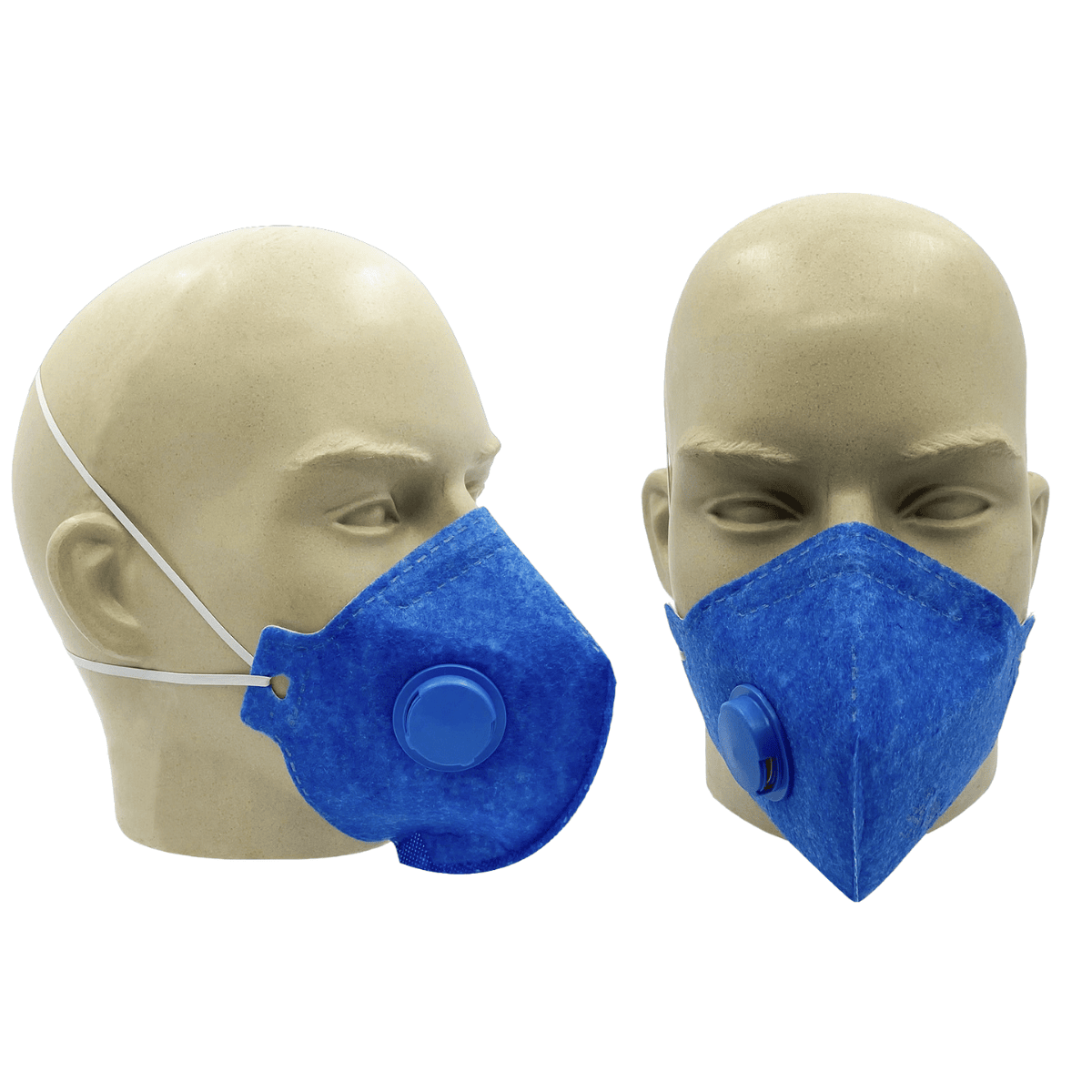 Imagem do produto Máscara PFF1-V Azul com Válvula