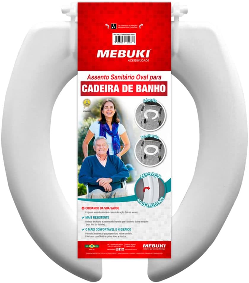 Imagem do produto Mebuki Assento para Cadeira de Banho Aberto