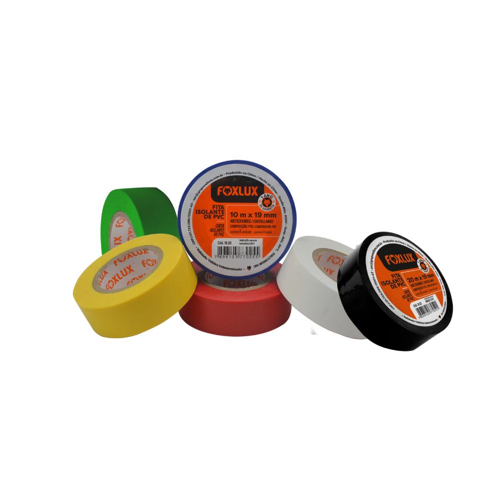 Imagem do produto FITA ISOLANTE AZUL  FOXLUX 10MTS