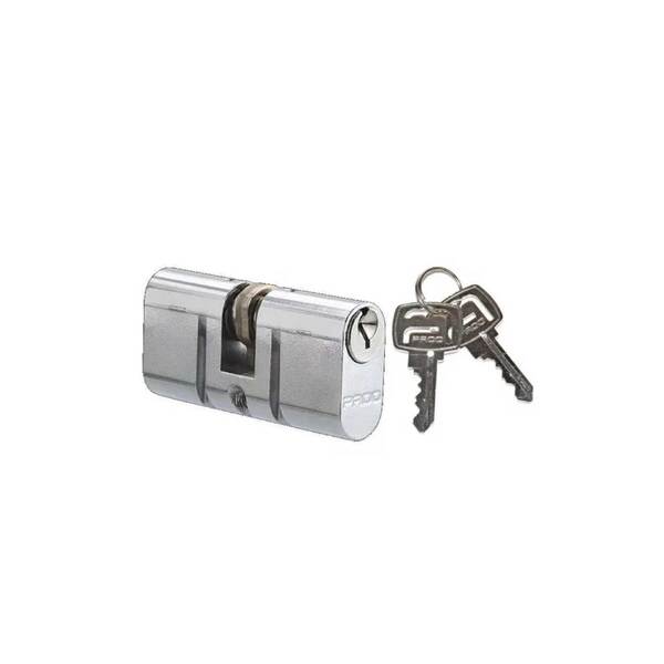 Imagem do produto Pado Cilindro Concept Zamac 55mm Cromado (Miolo com 2 Chaves)