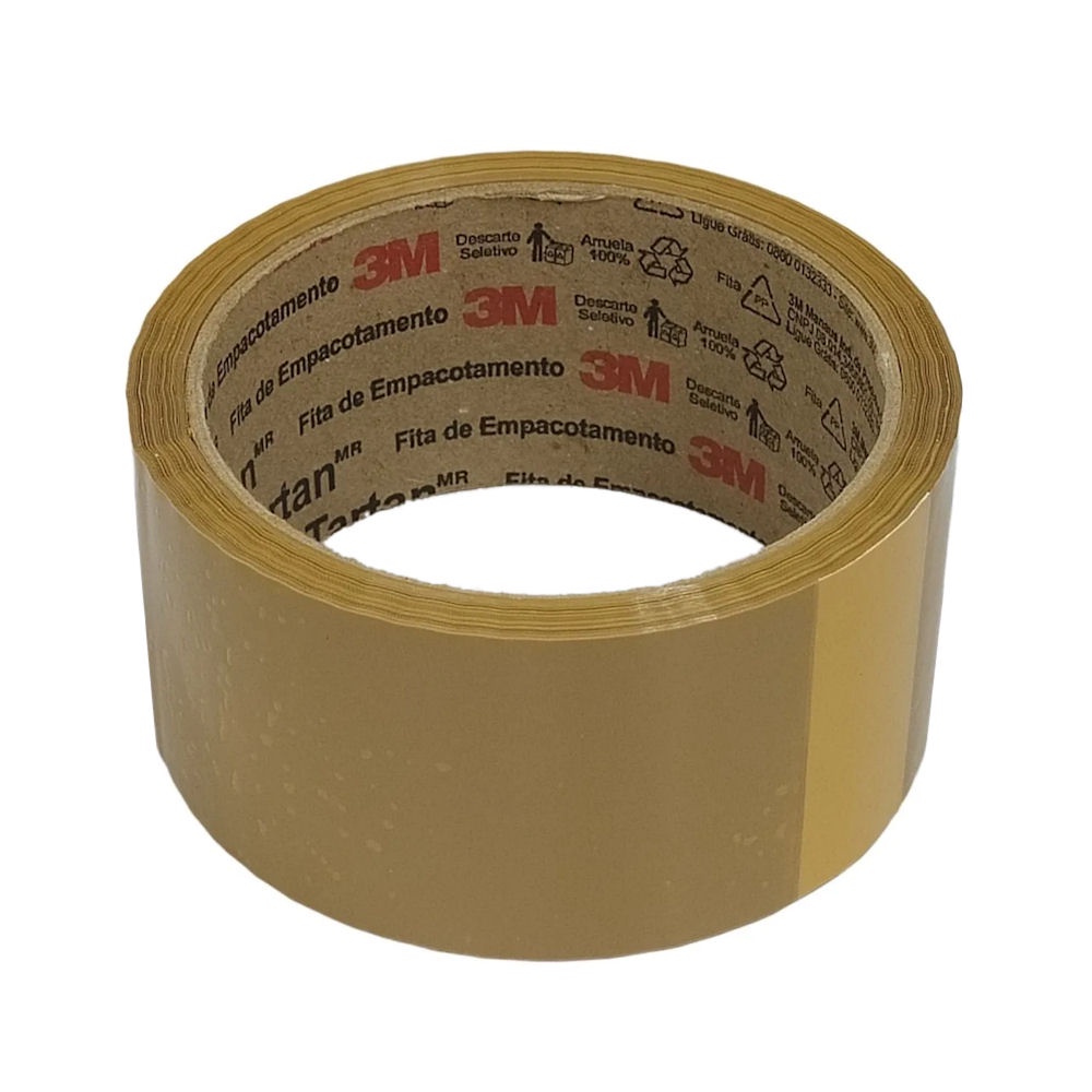 Imagem do produto 3M Fita Adesiva de Empacotamento Marrom Scotch/Tartan 45mm x 45m