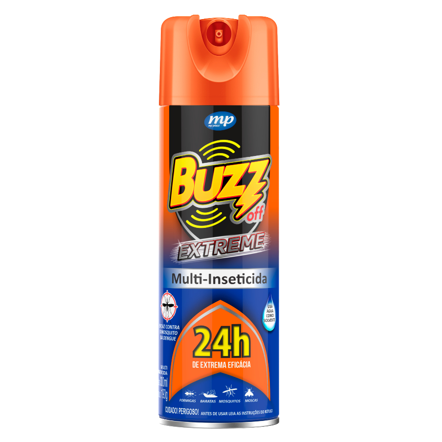Imagem do produto Mundial Prime Multi Inseticida Spray Buzz Off 300 ml
