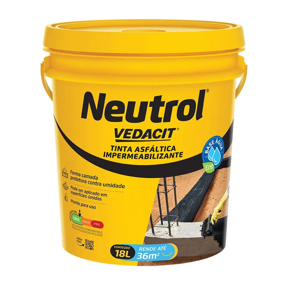 Imagem do produto Vedacit Neutrol Otto Base Água 18L
