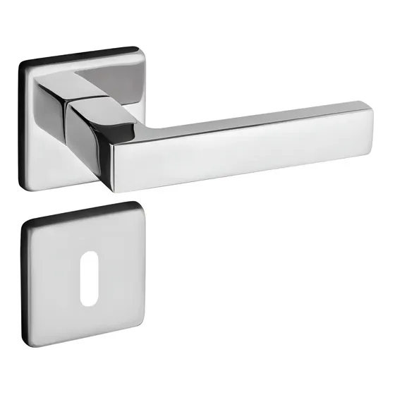 Imagem do produto Pado Fechadura Concept 409 Roseta Quadrada Interna Cromada