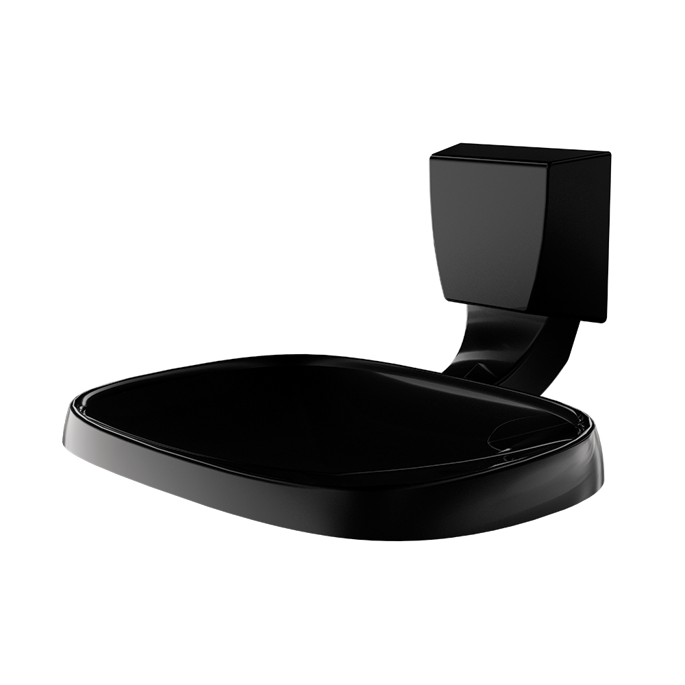 Imagem do produto Lorenzetti Saboneteira Quadra 2009 F24 Preto Fosco